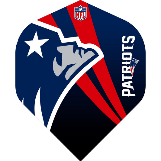 NFL - Dart Flights - Official Licensed - No2 - Std - New England Patriots