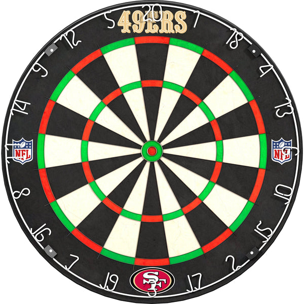 NFL - Professional Dartboard - Official Licensed - San Francisco 49ers