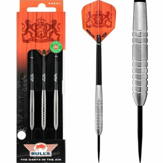 Bulls Classic 80 Darts - Steel Tip - Front Ringed - 24g PERS