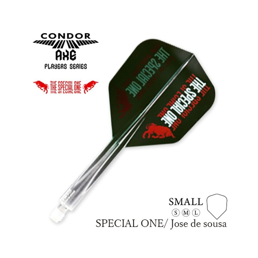 Condor AXE Dart Flights - Jose De Sousa - Small - The Special One - Green