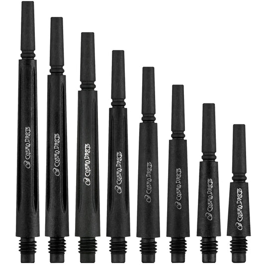 Cosmo Fit Shaft Carbon - Locked - Normal - Black - Pack 4 Cosmo Size 1 - 13mm