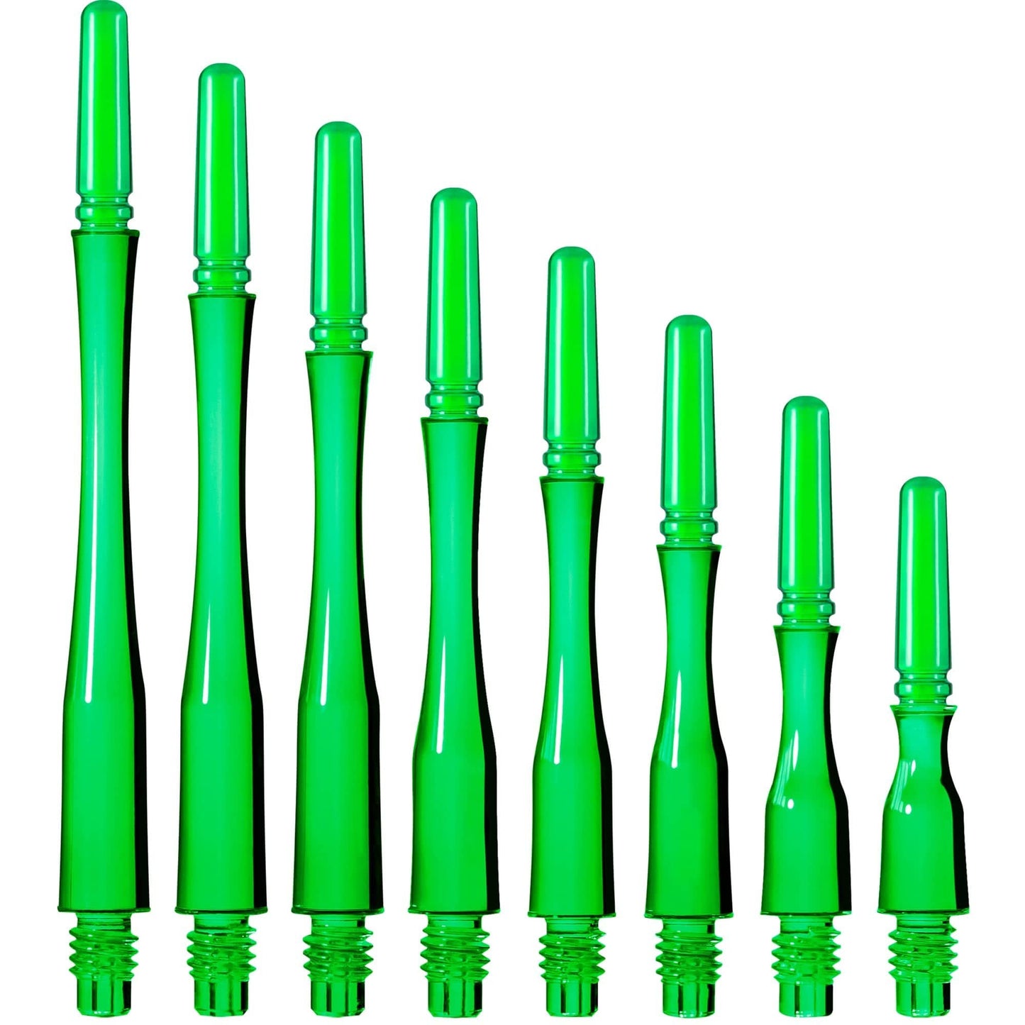 Cosmo Fit Shaft Gear - Spinning - Hybrid - Clear Green Cosmo Size 1 - 13mm