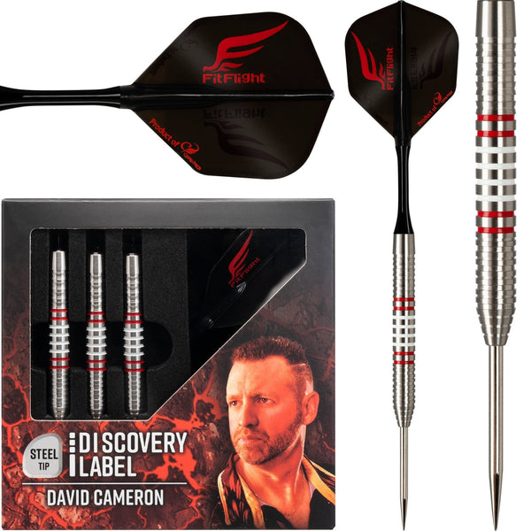 Cosmo Darts - Discovery Label - Steel Tip - David Cameron - 24g