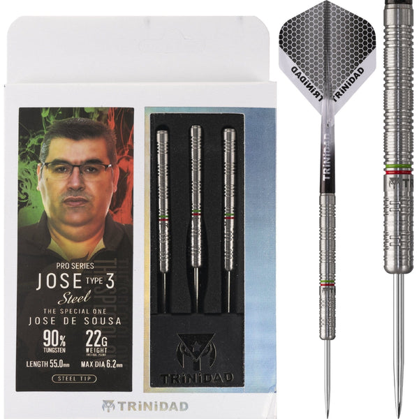 Trinidad Pro - Steel Tip Darts - Jose De Sousa - Jose Type3