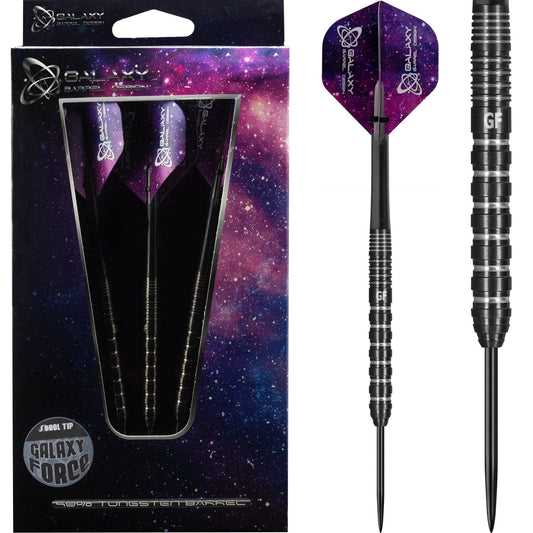 Galaxy Force Darts - Steel Tip - Black Titanium - 24g 24g