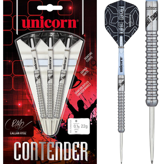 Unicorn Callan Rydz Darts - Contender Steel Tip - 22g 22g