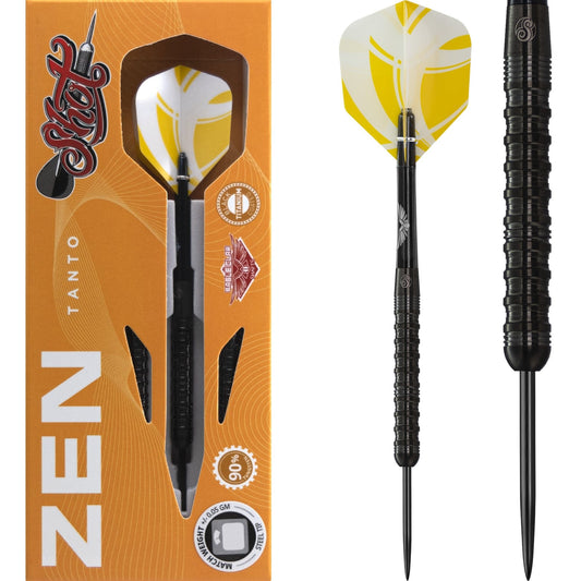 Shot Zen Series - Steel Tip Tungsten Darts - Tanto 23g