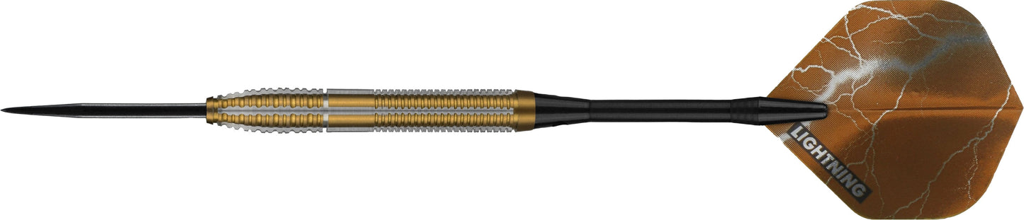 McKicks Premium Bronze Darts - Steel Tip - Ringed - Bronze
