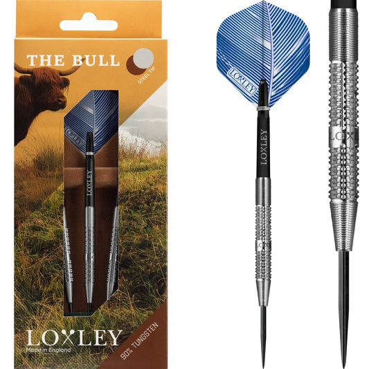 Loxley The Bull Darts - Steel Tip - Milled - Natural 21g