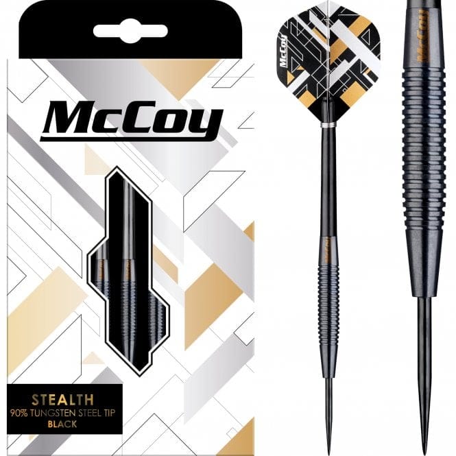 McCoy Stealth - 90% Steel Tip Tungsten - Black