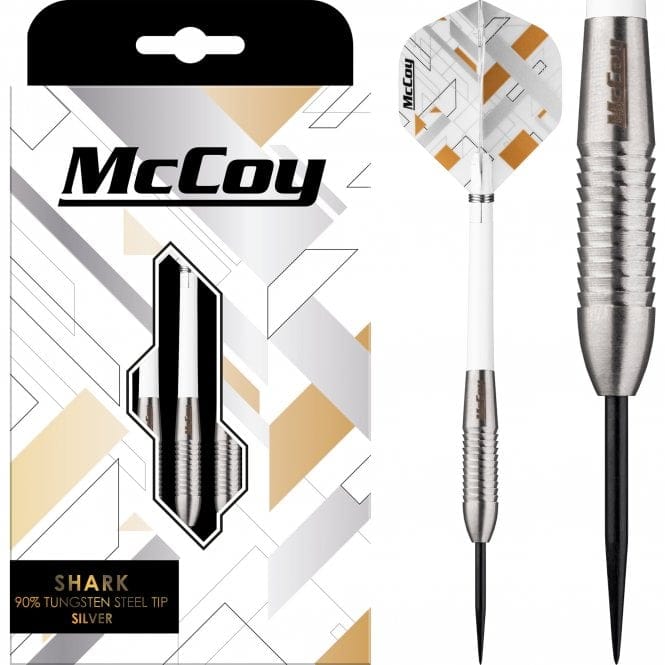 McCoy Shark - 90% Steel Tip Tungsten - Silver