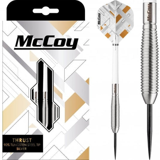 McCoy Thrust - 90% Steel Tip Tungsten - Silver