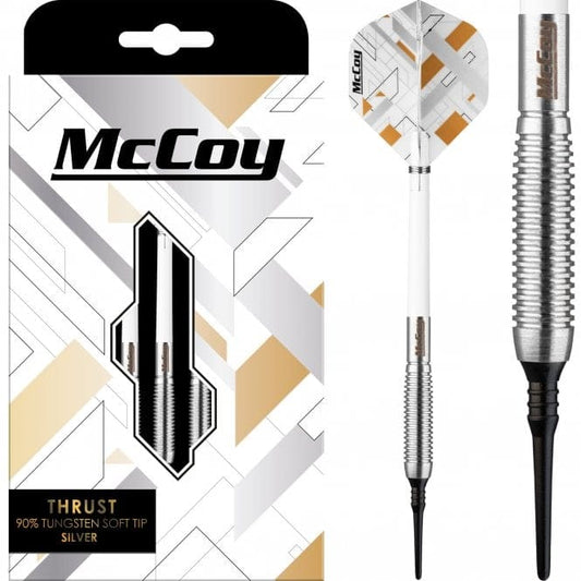 McCoy Thrust - 90% Soft Tip Tungsten - Silver