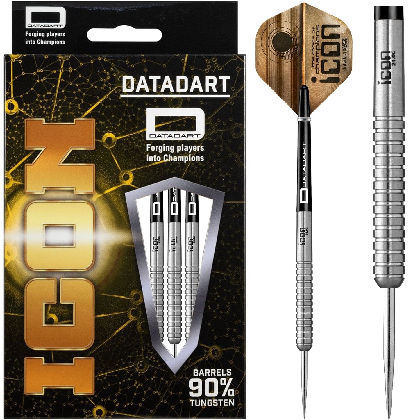 Datadart Icon Darts - Steel Tip - Elite Players - 24g 24gPERS