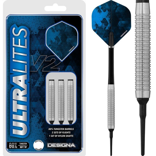 Designa Ultralites V2 Darts - Soft Tip - M3 15g