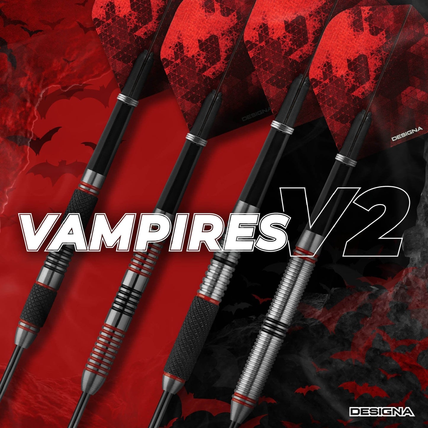 Designa Vampires V2 Darts - Soft Tip - M2 19g