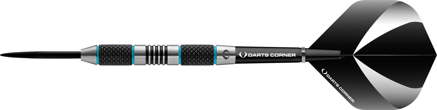 Darts Corner Marine Darts - Steel Tip - M1 - Aqua Black