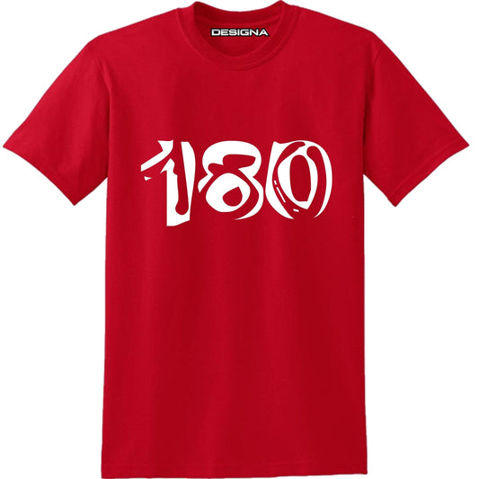 T Shirt - Humour Dart T-Shirt - Red - 180
