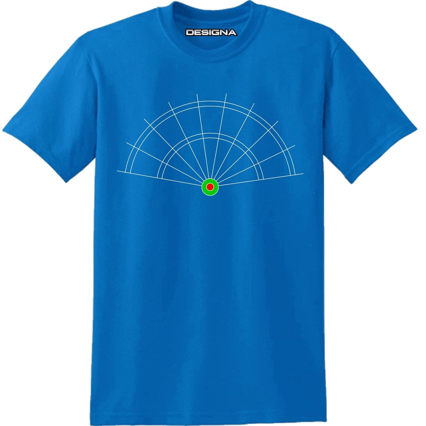 T Shirt - Humour Dart T-Shirt - Blue - Dartboard Web