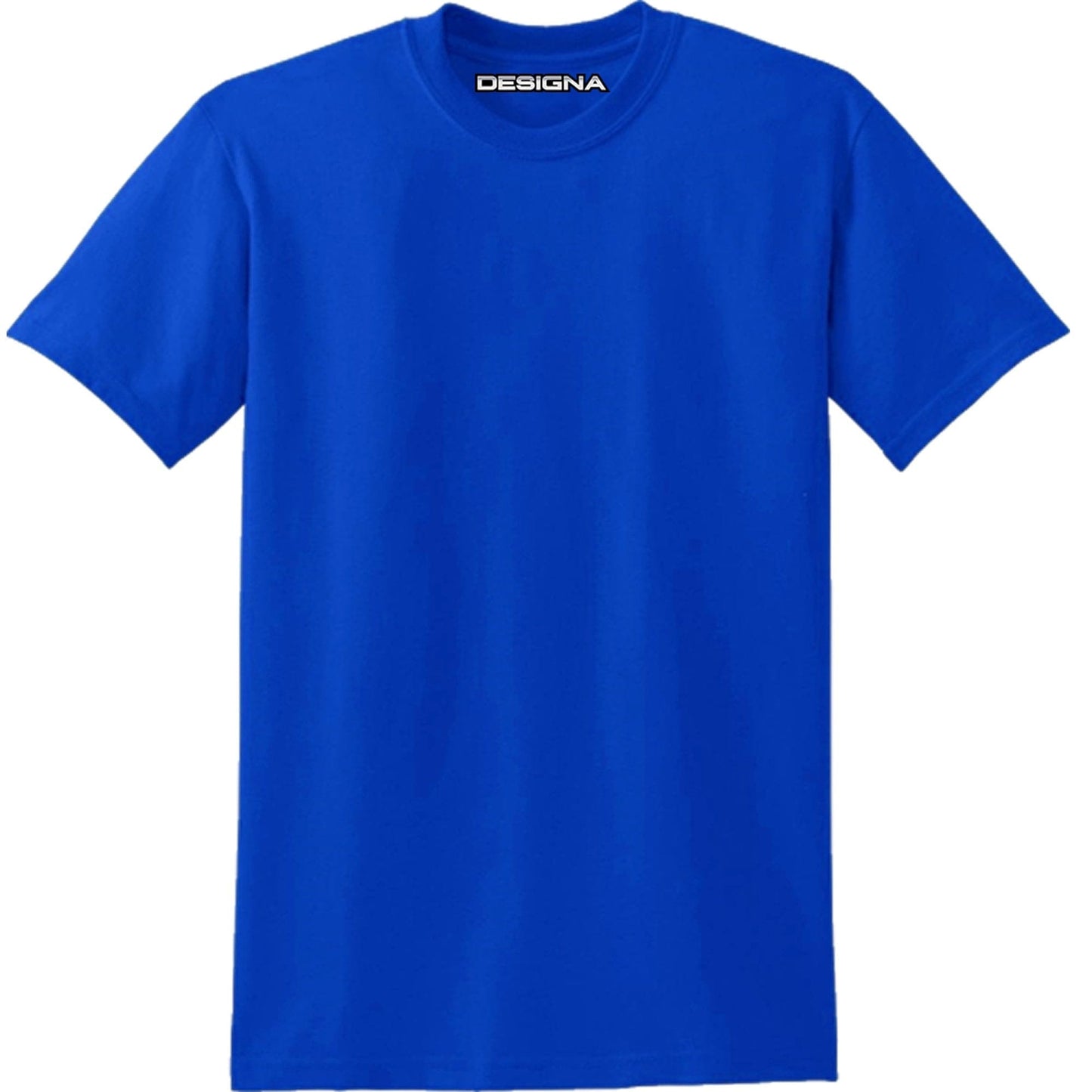 Designa - T Shirt - Heavyweight - Cotton - Royal Blue 3XL