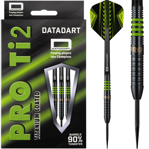 Datadart Pro Ti2 Darts - Steel Tip - Titanium Nitride