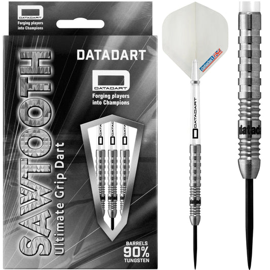 Datadart Sawtooth Darts - Steel Tip - Ultimate Grip 21gPERS