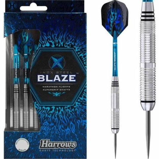 Harrows Blaze Darts - Steel Tip - Inox Steel - Straight 21g