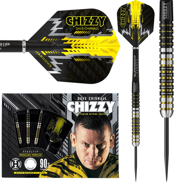 Harrows Dave Chisnall Darts - Steel Tip - Chizzy - S1