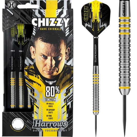 Harrows Dave Chisnall Darts - Steel Tip - Chizzy 80 21g