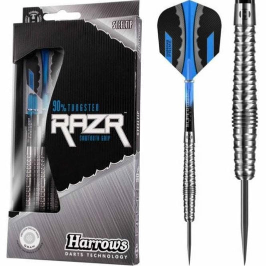 Harrows RazR Darts - Steel Tip - Bulbous 22g