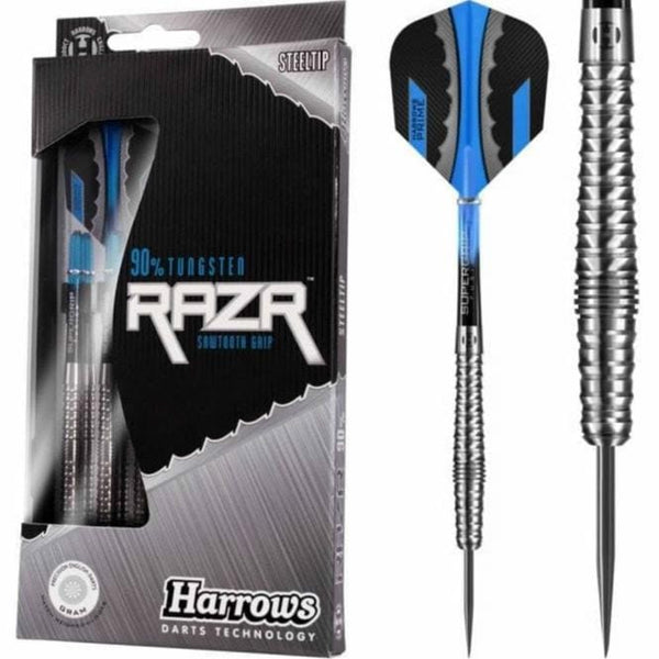 Harrows RazR Darts - Steel Tip - Bulbous