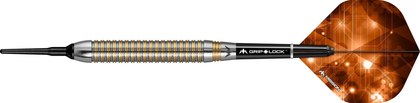 Mission Ardent Darts - Soft Tip Brass - M1 - Linear Ring 18g