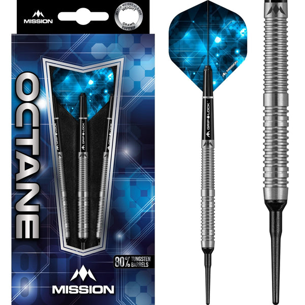 *Mission Octane Darts - Soft Tip - M1 - Twin Ring