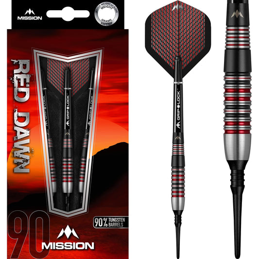 *Mission Red Dawn Darts - Soft Tip - M2 - Front Loaded 22g