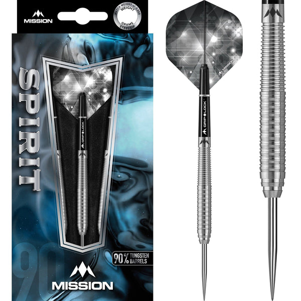 *Mission Spirit Darts - Steel Tip - M1 - Rear Ring Grip