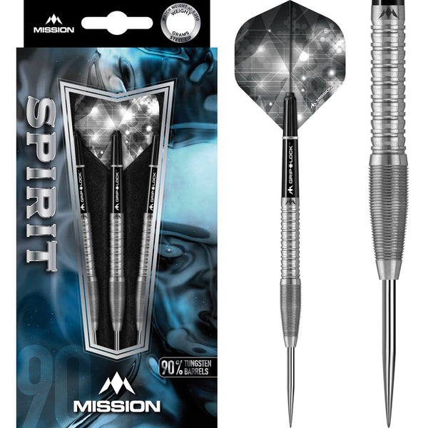Mission Spirit Darts - Steel Tip - M6 - Front Razor Grip