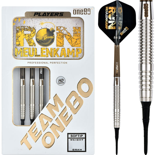 One80 Ron Meulenkamp Darts - Soft Tip - Natural 18g