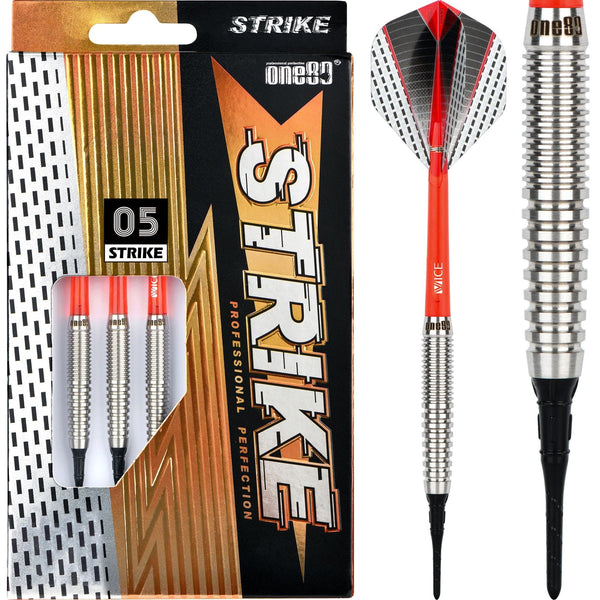One80 Strike Darts - Soft Tip - S5 - Ringed