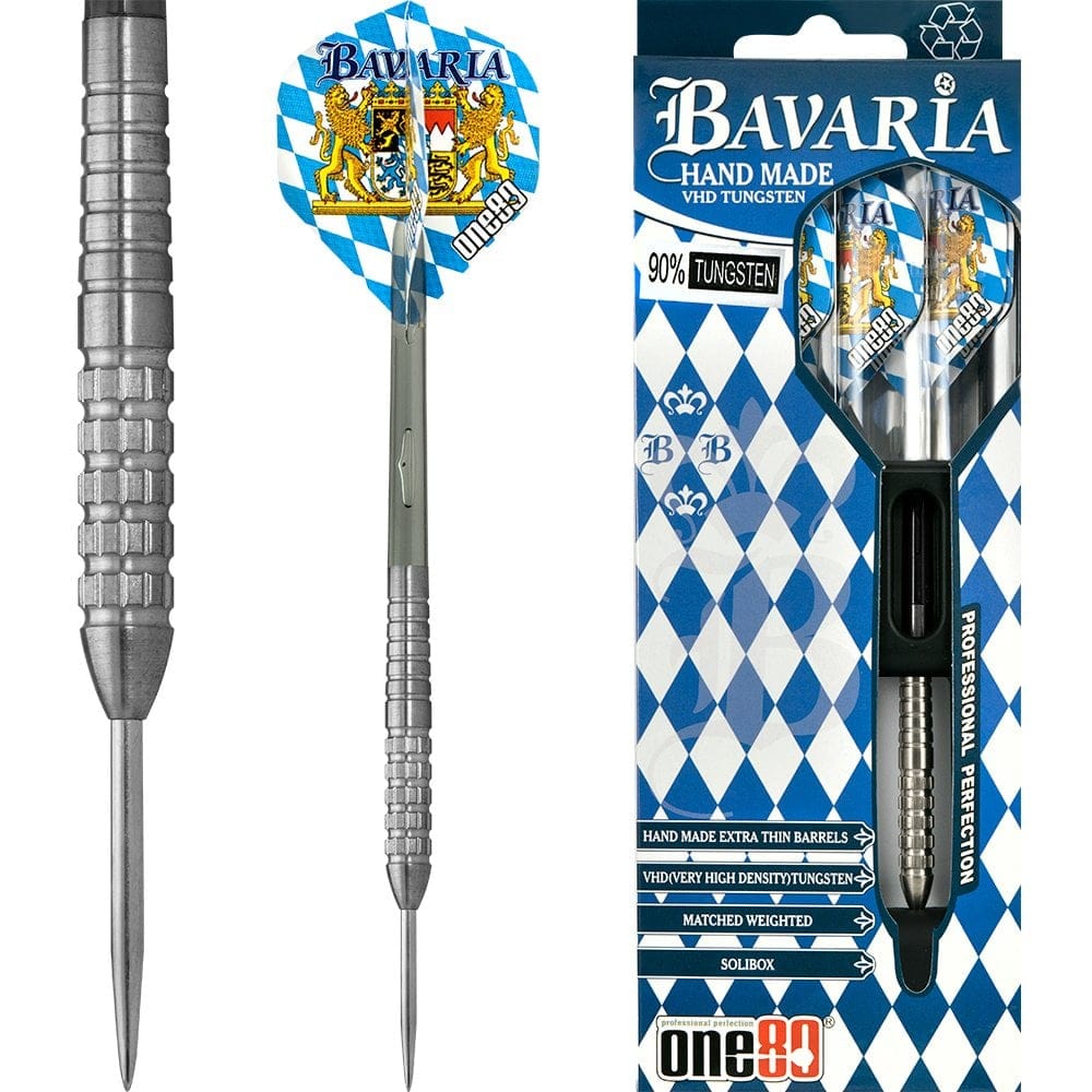 One80 Bavaria XL Darts - Steel Tip Tungsten - Hand Made 22gPERS