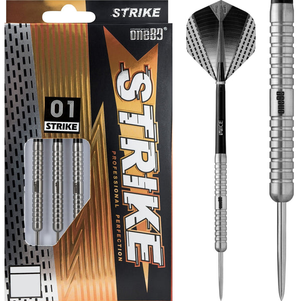 One80 Strike Darts - Steel Tip - S1 - Ringed
