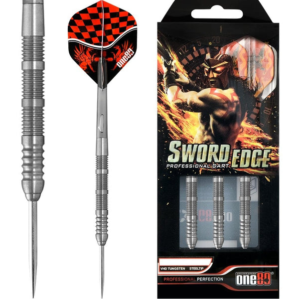 One80 Sword Edge Stilletto Darts - Steel Tip Tungsten - 22g