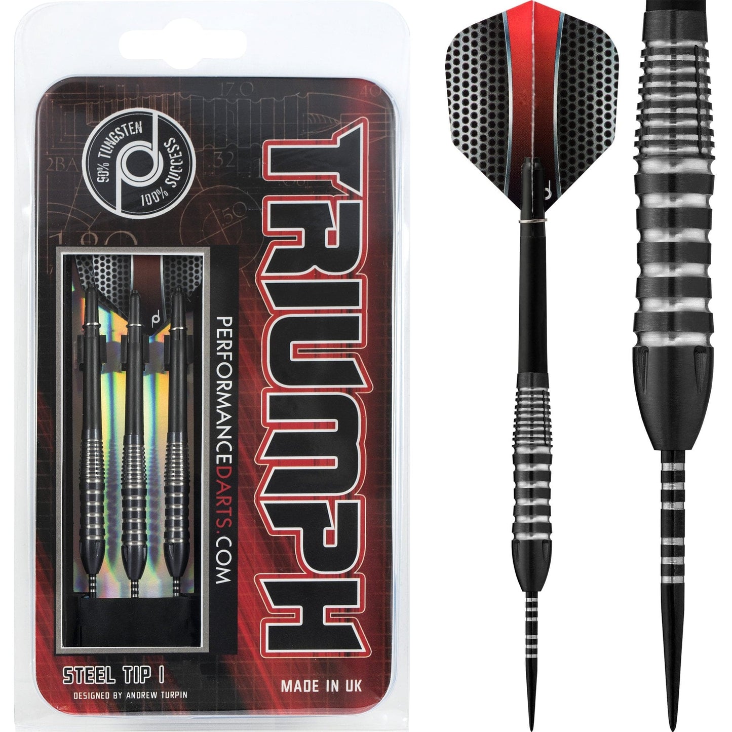 Performance Darts - Triumph - Steel Tip - Ringed