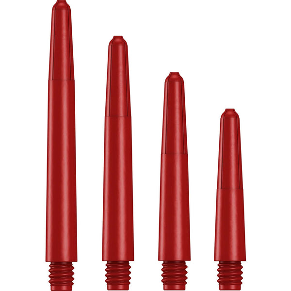 Designa Nylon Shafts - Durable Dart Stems - Red