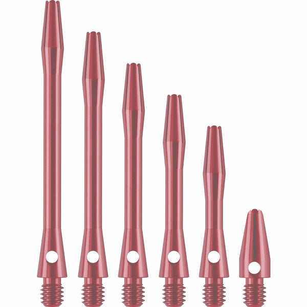 *Designa Aluminium Shafts - Metal Dart Stems - Pink