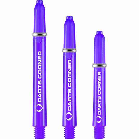 Darts Corner Polycarbonate Shafts - Dart Stems - Purple
