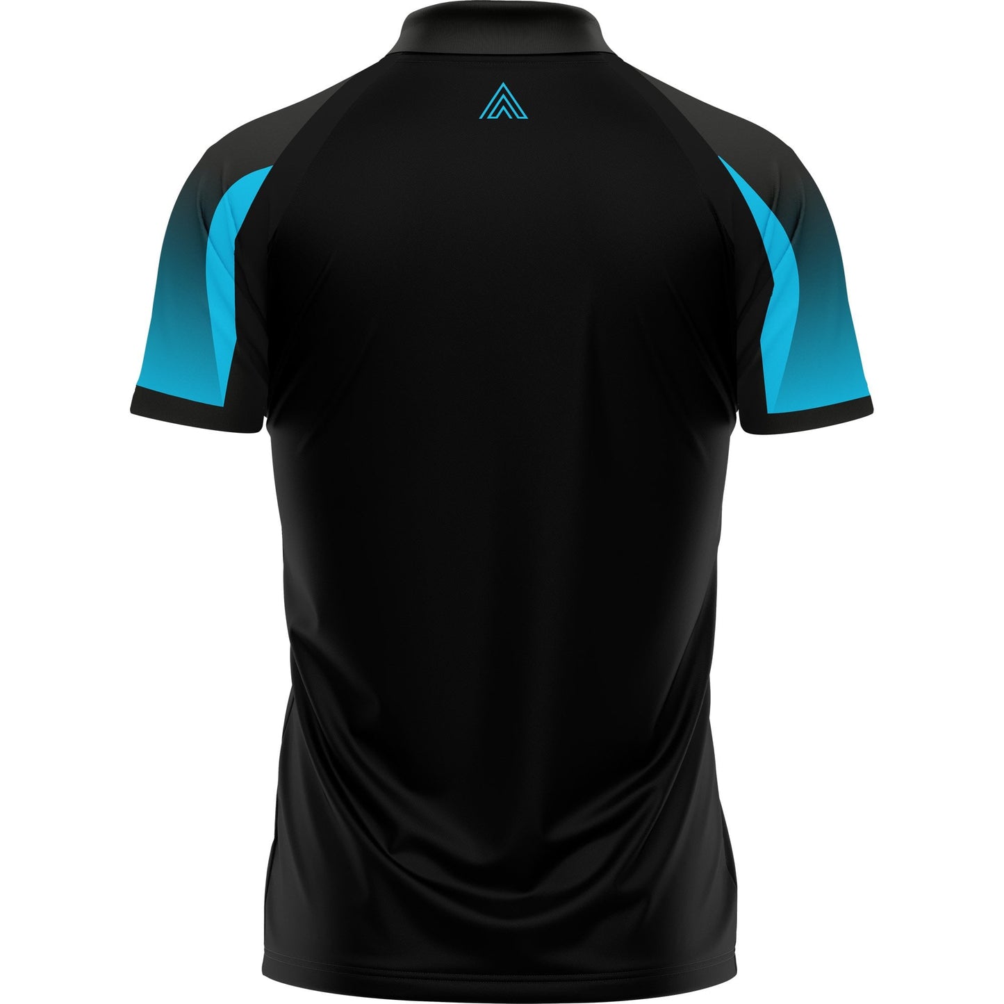 Arraz Flare Dart Shirt - with Pocket - Black & Blue