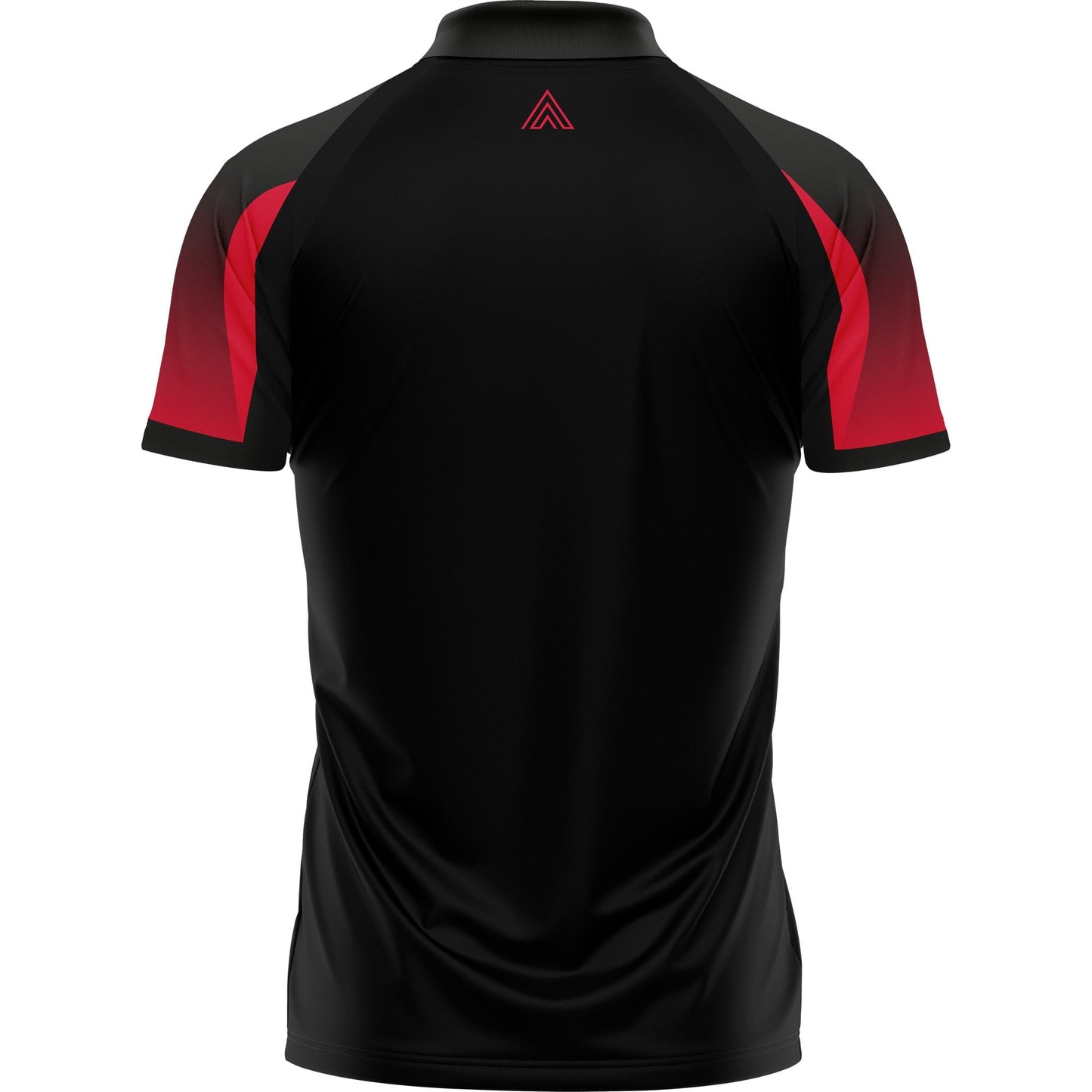 Arraz Flare Dart Shirt - with Pocket - Black & Red
