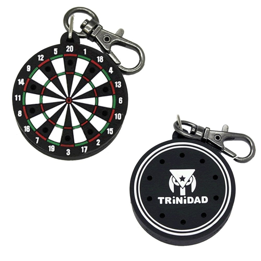 TRiNiDAD Dartboard Soft Tip Dart Holder with Clip Black