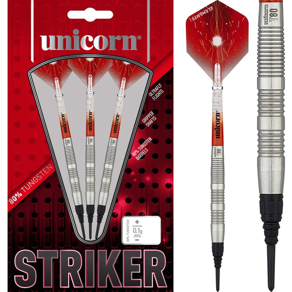 Unicorn T80 Darts - Core XL - Soft Tip - S3 - Striker