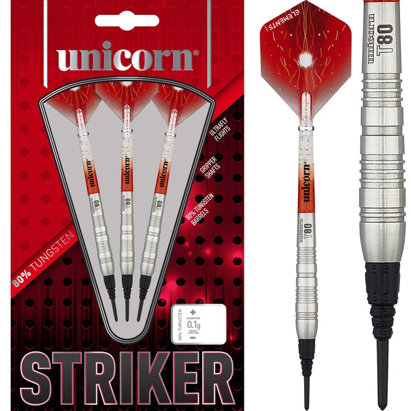 Unicorn T80 Darts - Core XL - Soft Tip - S4 - Striker